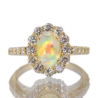 �G�`�I�s�A�Y�E�F���I�p�[�� 1.1ct �_�C�������h ��1ct �C�G���[�S�[���h �����O(�w��)