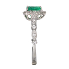 �n�[�g�V�F�C�v�G�������h 0.7ct �_�C�������h 0.3ct �v���`�i �����O(�w��)