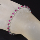 ���r�[ 6.8ct �_�C�������h 1.0ct �z���C�g�S�[���h �u���X���b�g