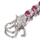 ���r�[ 6.8ct �_�C�������h 1.0ct �z���C�g�S�[���h �u���X���b�g