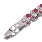 ���r�[ 6.8ct �_�C�������h 1.0ct �z���C�g�S�[���h �u���X���b�g