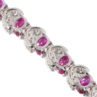 ���r�[ 6.8ct �_�C�������h 1.0ct �z���C�g�S�[���h �u���X���b�g