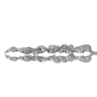 �_�C�������h 7.4ct �z���C�g�S�[���h �l�b�N���X