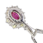 ����M�s�W�����u���b�h���r�[ 0.5ct �C�G���[�_�C�������h 0.13ct �_�C�������h �v���`�i �l�b�N���X