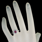 ����M���r�[ 1.0ct �_�C�������h ��0.6ct �v���`�i �����O(�w��)