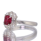 ����M���r�[ 1.0ct �_�C�������h ��0.6ct �v���`�i �����O(�w��)