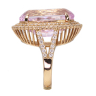 �N���c�@�C�g 20ct �_�C�������h 1.3ct �s���N�S�[���h �����O(�w��)