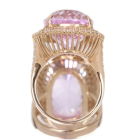 �N���c�@�C�g 20ct �_�C�������h 1.3ct �s���N�S�[���h �����O(�w��)
