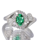 �u���W���Y�p���C�o�g���}���� ��0.6ct �_�C�������h 0.4ct �v���`�i �����O(�w��)