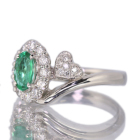 �u���W���Y�p���C�o�g���}���� ��0.6ct �_�C�������h 0.4ct �v���`�i �����O(�w��)