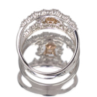 �s���N�_�C�������h 0.233ct/FOP/SI2 �_�C�������h 0.5ct �v���`�i �s���N�S�[���h �����O(�w��)