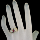 �s�W�����u���b�h���r�[ ��0.8ct �_�C�������h1.0 ct �C�G���[�S�[���h �����O(�w��)