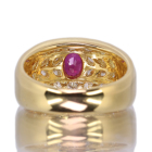 �s�W�����u���b�h���r�[ ��0.8ct �_�C�������h1.0 ct �C�G���[�S�[���h �����O(�w��)