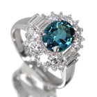 Vivit �u���[�g���}���� 1.6ct �_�C�������h 1.3ct �v���`�i �����O(�w��)