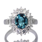 Vivit �u���[�g���}���� 1.6ct �_�C�������h 1.3ct �v���`�i �����O(�w��)