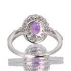 �X�������J�Y�s���N�T�t�@�C�A 1.1ct �_�C�������h 0.5ct �v���`�i �����O(�w��)