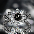 �u���b�N�_�C�������h 0.8ct �_�C�������h 0.6ct �z���C�g�S�[���h�i �����O(�w��)