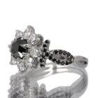 �u���b�N�_�C�������h 0.8ct �_�C�������h 0.6ct �z���C�g�S�[���h�i �����O(�w��)