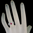 �~�����}�[�Y(�r���}�Y)�s�W�����u���b�h���r�[ 0.6ct �_�C�������h 0.5ct �v���`�i �����O(�w��)