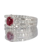 �~�����}�[�Y(�r���}�Y)�s�W�����u���b�h���r�[ 0.6ct �_�C�������h 0.5ct �v���`�i �����O(�w��)