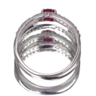 �~�����}�[�Y(�r���}�Y)�s�W�����u���b�h���r�[ 0.6ct �_�C�������h 0.5ct �v���`�i �����O(�w��)